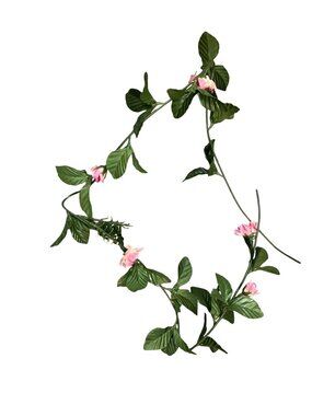 Artificial Pink Flower Garland Vine Wedding Decor Craft Used